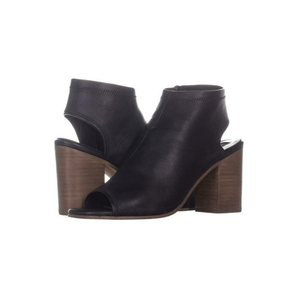 Steven by Steve Madden Womens Stesha Leather Peep